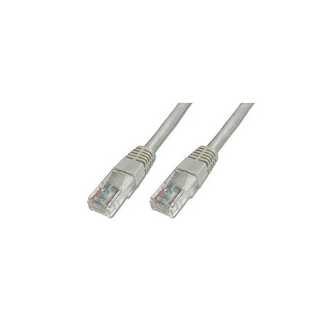 Digitus | CAT 5e | Patch cable | Unshielded twisted pair (UTP) | Male | RJ-45 | Male | RJ-45 | Grey | 5 m